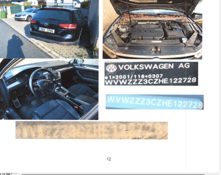 Osobní automobily VW Passat a Touran